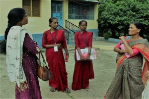 Surveying activities regarding patients infected with skin and nerve disease at Kurnool, AP.